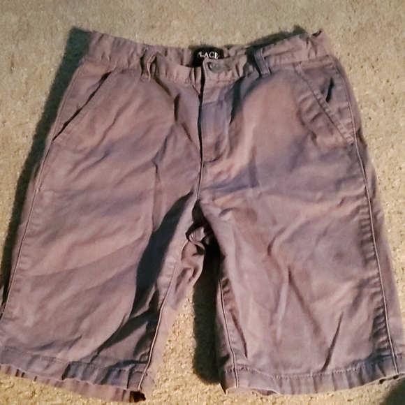 Childrens place grey dress shorts 10 - Picture 1 of 4